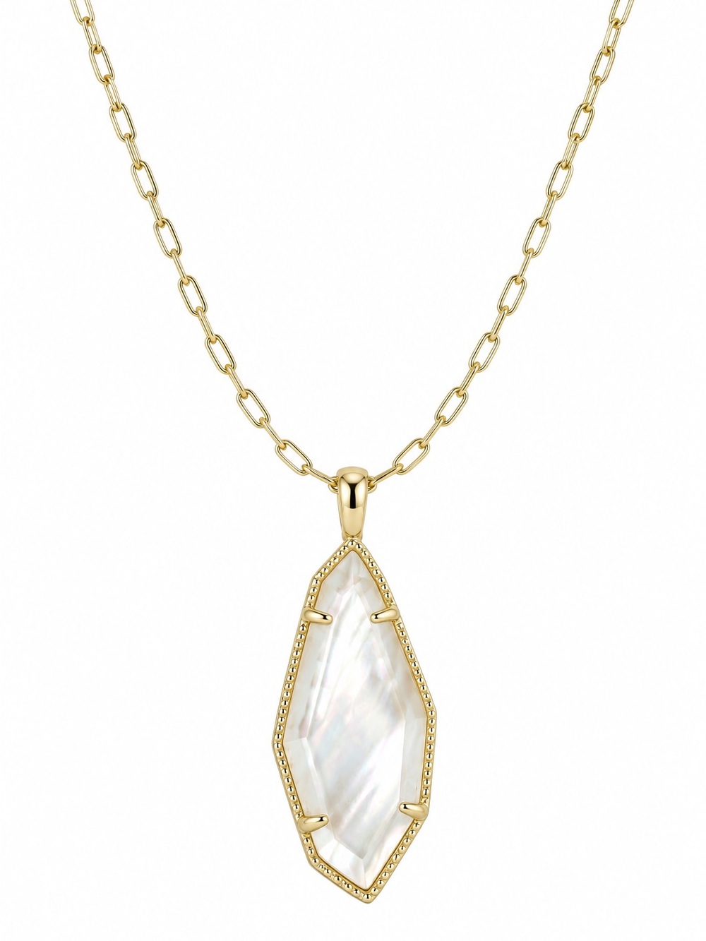 Kendra Scott Carole Long Necklace in Ivory pearl
